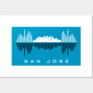 San Jose City Soundwave Posters and Art